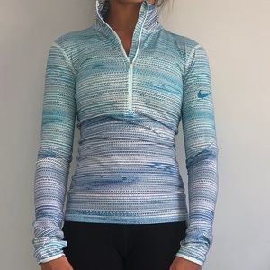 Nike | Blue Athletic Quarter Zip